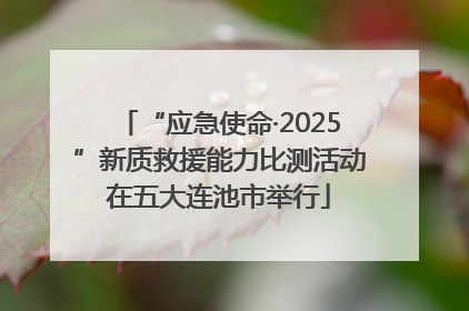 “应急使命·2025”新质救援能力比测活动在五大连池市举行