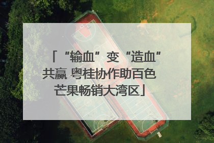“输血”变“造血”共赢 粤桂协作助百色芒果畅销大湾区