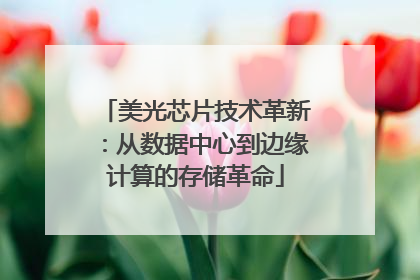 美光芯片技术革新：从数据中心到边缘计算的存储革命