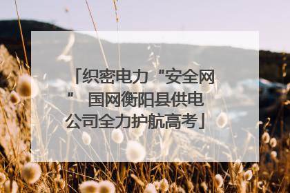 织密电力“安全网” 国网衡阳县供电公司全力护航高考
