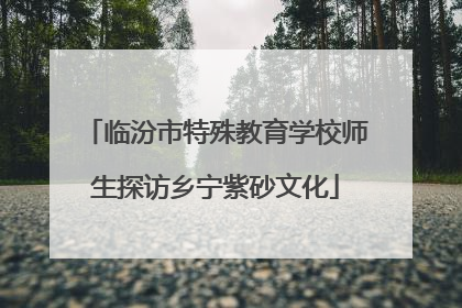 临汾市特殊教育学校师生探访乡宁紫砂文化