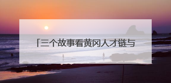 三个故事看黄冈人才链与产业链的“严丝合缝”