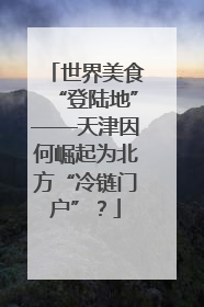 世界美食“登陆地”——天津因何崛起为北方“冷链门户”？