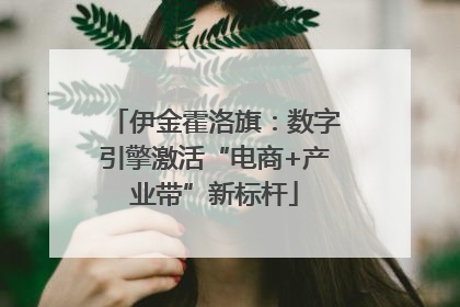 伊金霍洛旗：数字引擎激活“电商+产业带”新标杆
