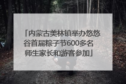 内蒙古美林镇举办悠悠谷首届粽子节600多名师生家长和游客参加