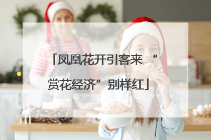 凤凰花开引客来 “赏花经济”别样红