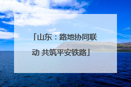 山东：路地协同联动 共筑平安铁路