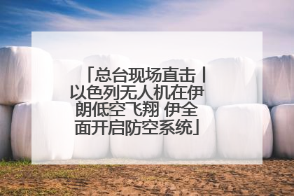 总台现场直击丨以色列无人机在伊朗低空飞翔 伊全面开启防空系统