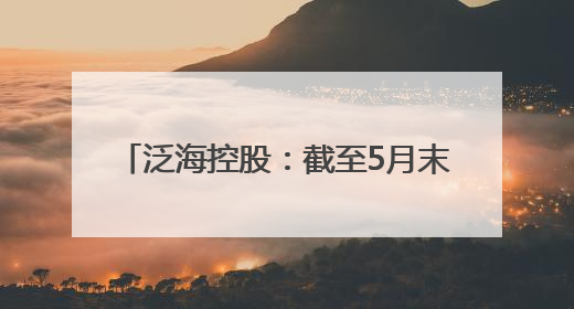 泛海控股：截至5月末，未能按期偿还本金余额328.13亿元
