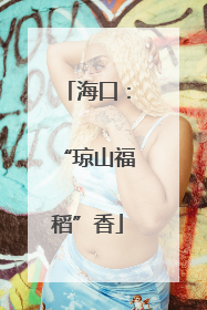 海口：“琼山福稻”香