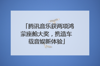 腾讯音乐获两项鸿蒙座舱大奖，携造车载音娱新体验