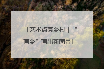 艺术点亮乡村｜“画乡”画出新图景