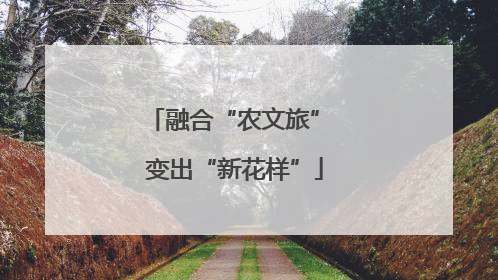 融合“农文旅” 变出“新花样”