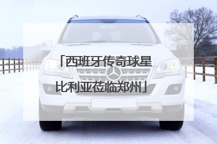西班牙传奇球星 比利亚莅临郑州