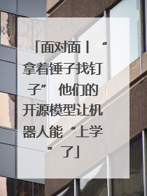 面对面丨“拿着锤子找钉子” 他们的开源模型让机器人能“上学”了