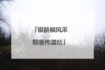 银龄展风采 粽香传温情