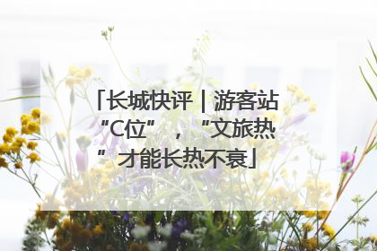 长城快评｜游客站“C位”，“文旅热”才能长热不衰