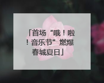 首场“哦！啦！音乐节”燃爆春城夏日